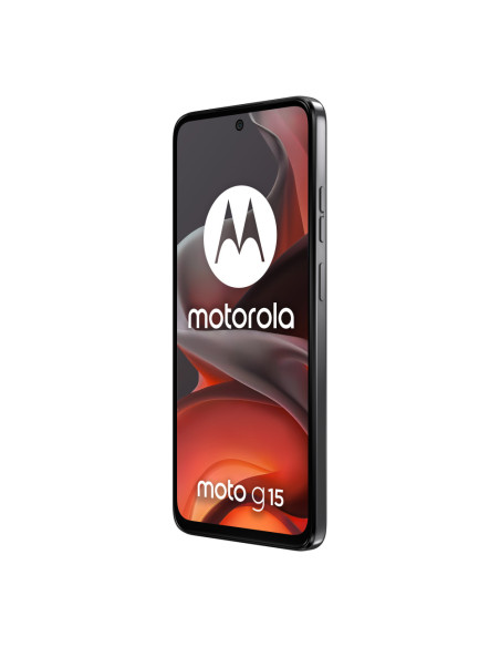 Motorola moto g15 17,1 cm (6.72") SIM doble Android 15 4G USB Tipo C 8 GB 256 GB 5200 mAh Gris