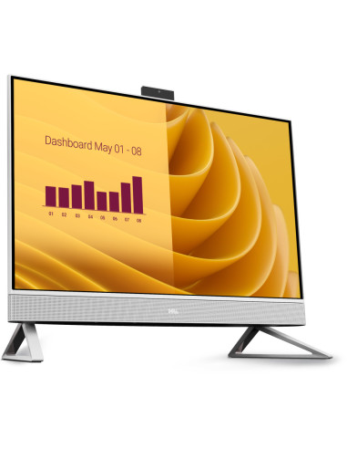 DELL EC27250 Intel Core 5 120U 68,6 cm (27") 1920 x 1080 Pixeles PC todo en uno 16 GB DDR5-SDRAM 512 GB SSD Windows 11 Pro Wi-Fi
