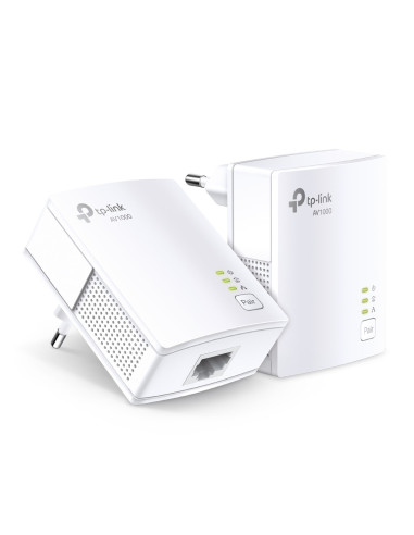 TP-Link TL-PA7017 KIT adaptador de red PowerLine 1000 Mbit/s Ethernet Blanco 2 pieza(s)
