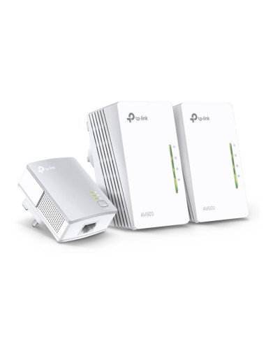 TP-Link TL-WPA4220T KIT adaptador de red PowerLine 300 Mbit/s Ethernet Wifi Blanco 3 pieza(s)