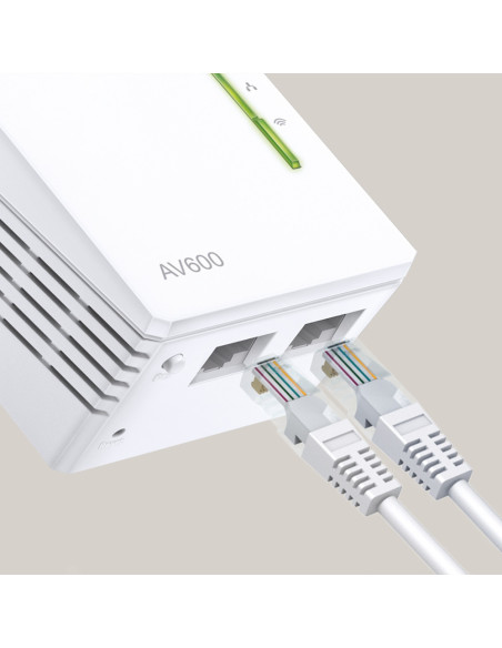 TP-Link TL-WPA4220T KIT adaptador de red PowerLine 300 Mbit/s Ethernet Wifi Blanco 3 pieza(s)