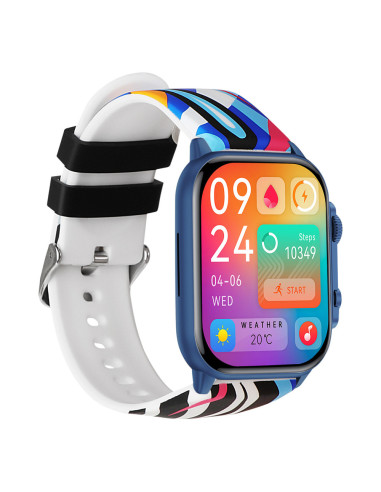 Trevi T-FIT 458 A 4,95 cm (1.95") AMOLED Digital 410 x 502 Pixeles Azul