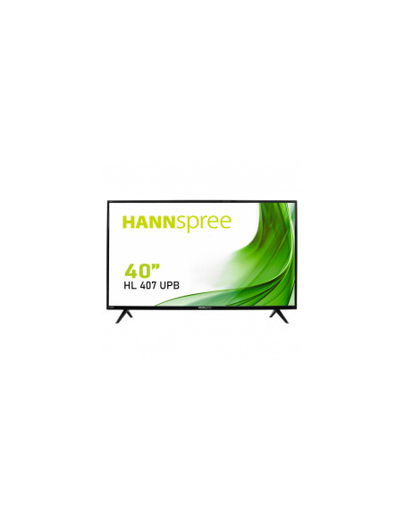 Hannspree HL407UPB pantalla de señalización 100,3 cm (39.5") VA 260 cd / m² Full HD Negro Procesador incorporado