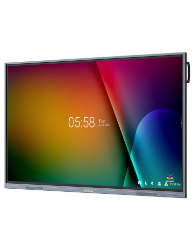 Viewsonic IFP7533-G pantalla de señalización Panel plano interactivo 190,5 cm (75") LCD 350 cd / m² 4K Ultra HD Negro Pantalla t