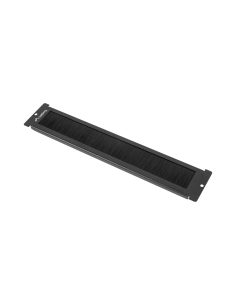 Lanberg AK-1106-B accesorio de bastidor Panel pasacables con cepillo