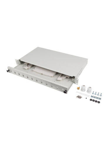 Lanberg FOP1-12SS-LDS accesorio de bastidor Panel de conexión tipo-D