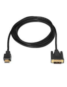 AISENS A117-0090 adaptador de cable de vídeo 1,8 m HDMI tipo A (Estándar) DVI 18+1 Negro 2