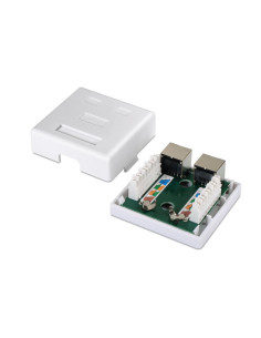 AISENS A139-0304 caja de conexiones de red Cat6 Blanco 2