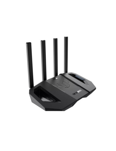 ASUS TUF-BE3600 router inalámbrico Gigabit Ethernet Doble banda (2,4 GHz / 5 GHz) Negro