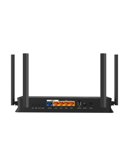 TP-Link Archer BE230 router inalámbrico 2.5 Gigabit Ethernet Doble banda (2,4 GHz / 5 GHz) Negro