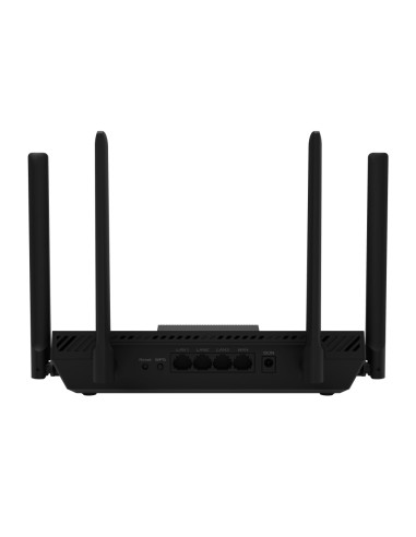 ASUS RT-BE50 BE3600 router inalámbrico 2.5 Gigabit Ethernet Doble banda (2,4 GHz / 5 GHz) Negro