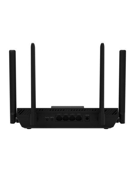 ASUS RT-BE50 BE3600 router inalámbrico 2.5 Gigabit Ethernet Doble banda (2,4 GHz / 5 GHz) Negro