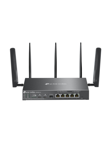 TP-Link Omada ER706WP-4G router inalámbrico Gigabit Ethernet Doble banda (2,4 GHz / 5 GHz) Negro