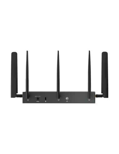 TP-Link Omada ER706WP-4G router inalámbrico Gigabit Ethernet Doble banda (2,4 GHz / 5 GHz) Negro