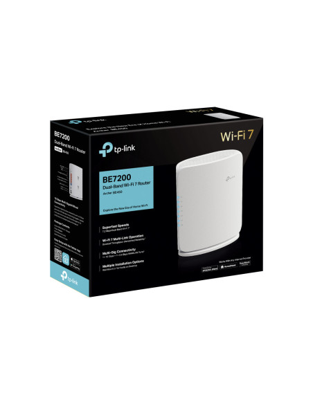 TP-Link Archer BE450 router inalámbrico Multi-Gigabit Ethernet Doble banda (2,4 GHz / 5 GHz) Blanco