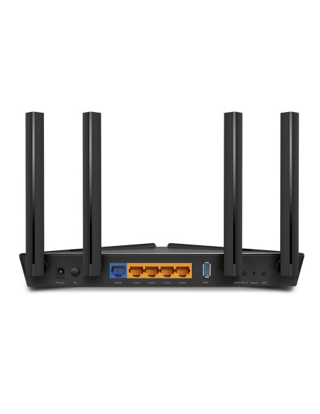 TP-Link Archer AX50 router inalámbrico Gigabit Ethernet Doble banda (2,4 GHz / 5 GHz) Negro