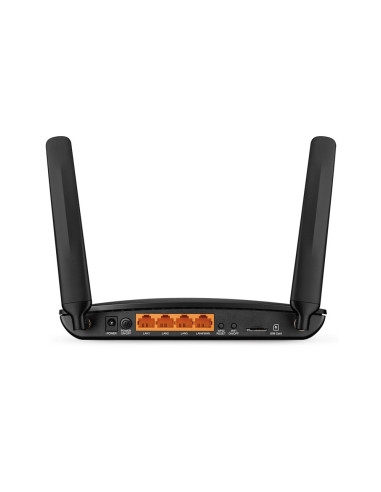 TP-Link Archer MR400 router inalámbrico Ethernet rápido Doble banda (2,4 GHz / 5 GHz) 4G Negro
