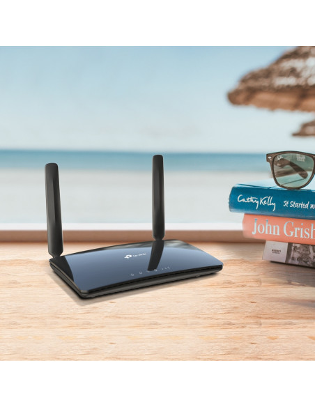 TP-Link Archer MR400 router inalámbrico Ethernet rápido Doble banda (2,4 GHz / 5 GHz) 4G Negro