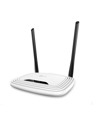 TP-Link TL-WR841N router inalámbrico Ethernet rápido Banda única (2,4 GHz) Negro, Blanco