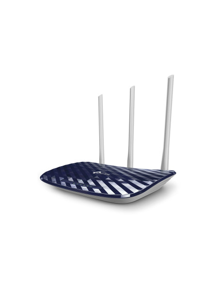 TP-Link AC750 router inalámbrico Ethernet rápido Doble banda (2,4 GHz / 5 GHz) Negro, Blanco