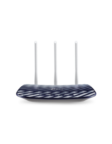 TP-Link AC750 router inalámbrico Ethernet rápido Doble banda (2,4 GHz / 5 GHz) Negro, Blanco