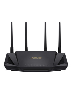 ASUS RT-AX58U router inalámbrico Gigabit Ethernet Doble banda (2,4 GHz / 5 GHz) Negro