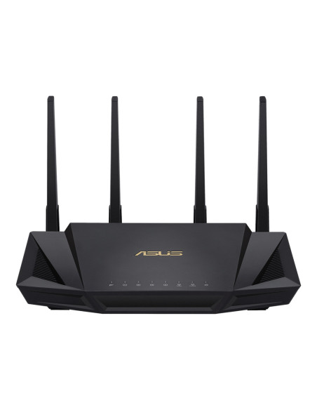 ASUS RT-AX58U router inalámbrico Gigabit Ethernet Doble banda (2,4 GHz / 5 GHz) Negro