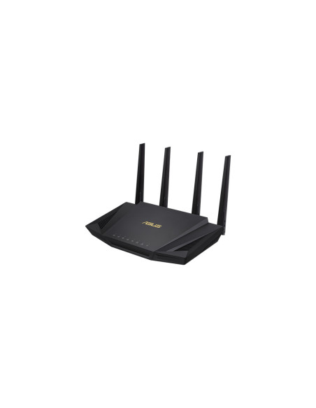 ASUS RT-AX58U router inalámbrico Gigabit Ethernet Doble banda (2,4 GHz / 5 GHz) Negro