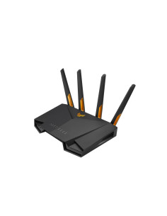 ASUS TUF Gaming AX3000 V2 router inalámbrico Gigabit Ethernet Doble banda (2,4 GHz / 5 GHz) Negro, Naranja