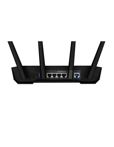 ASUS TUF Gaming AX3000 V2 router inalámbrico Gigabit Ethernet Doble banda (2,4 GHz / 5 GHz) Negro, Naranja