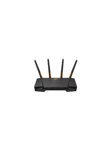 ASUS TUF Gaming AX3000 V2 router inalámbrico Gigabit Ethernet Doble banda (2,4 GHz / 5 GHz) Negro, Naranja