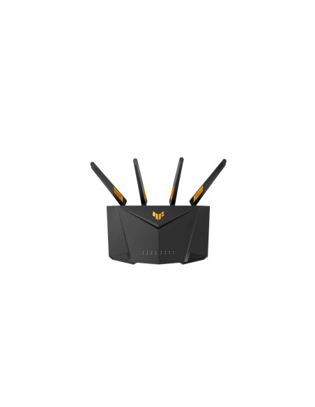 ASUS TUF Gaming AX3000 V2 router inalámbrico Gigabit Ethernet Doble banda (2,4 GHz / 5 GHz) Negro, Naranja