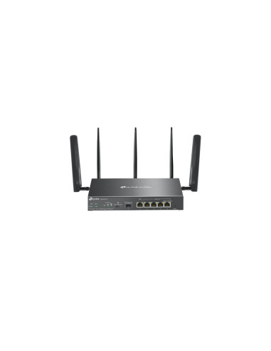 TP-Link Omada ER706W-4G router inalámbrico Gigabit Ethernet Doble banda (2,4 GHz / 5 GHz) Negro