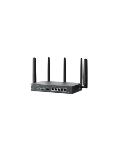 TP-Link Omada ER706W-4G router inalámbrico Gigabit Ethernet Doble banda (2,4 GHz / 5 GHz) Negro