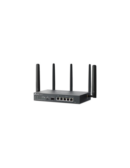 TP-Link Omada ER706W-4G router inalámbrico Gigabit Ethernet Doble banda (2,4 GHz / 5 GHz) Negro