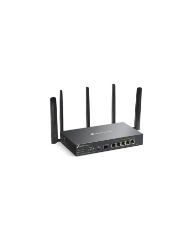TP-Link Omada ER706W-4G router inalámbrico Gigabit Ethernet Doble banda (2,4 GHz / 5 GHz) Negro