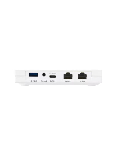 ASUS RT-AX57 Go router inalámbrico Gigabit Ethernet Doble banda (2,4 GHz / 5 GHz) Blanco