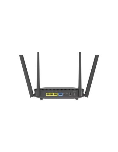 ASUS RT-AX52 AX1800 AiMesh router inalámbrico Gigabit Ethernet Doble banda (2,4 GHz / 5 GHz) Negro