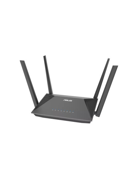 ASUS RT-AX52 AX1800 AiMesh router inalámbrico Gigabit Ethernet Doble banda (2,4 GHz / 5 GHz) Negro
