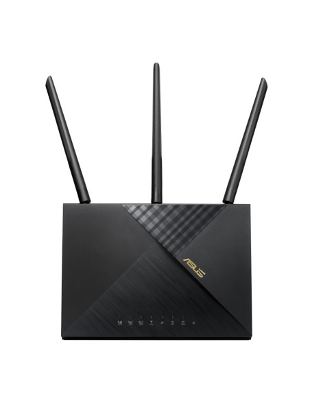 ASUS 4G-AX56 router inalámbrico Gigabit Ethernet Doble banda (2,4 GHz / 5 GHz) Negro