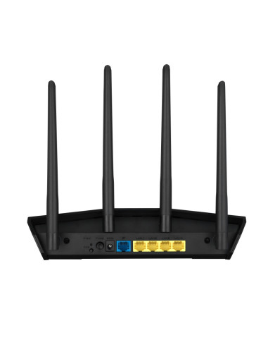 ASUS RT-AX57 router inalámbrico Gigabit Ethernet Doble banda (2,4 GHz / 5 GHz) Negro