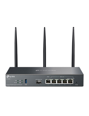 TP-Link Omada ER706W router inalámbrico Gigabit Ethernet Doble banda (2,4 GHz / 5 GHz) Negro
