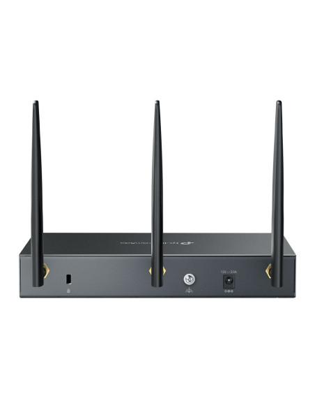 TP-Link Omada ER706W router inalámbrico Gigabit Ethernet Doble banda (2,4 GHz / 5 GHz) Negro