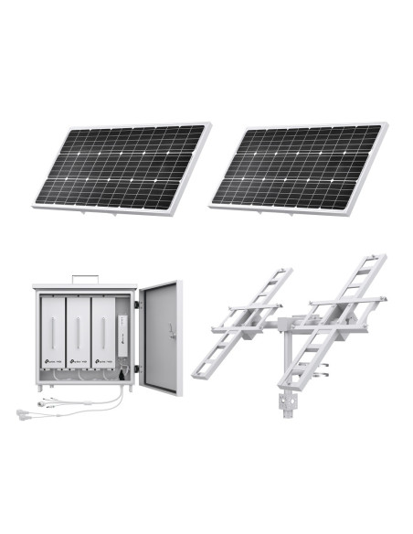 TP-Link VIGI SP18090 kit de energía solar Valla electrificada 18 V Mástil