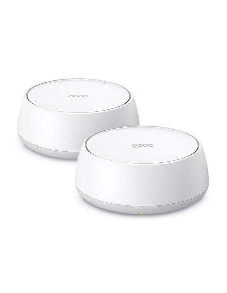 TP-Link DECO BE25(2-PACK) sistema Wi-Fi Mesh (Wi-Fi en malla) Doble banda (2,4 GHz / 5 GHz) Wi-Fi 7 (802.11be) Blanco Interno