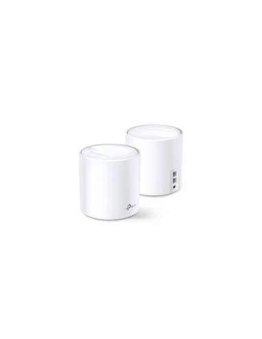 TP-Link Deco X20 (2-pack) Doble banda (2,4 GHz / 5 GHz) Wi-Fi 5 (802.11ac) Blanco Interno