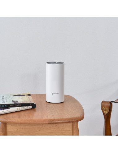 TP-Link Deco E4 (2-pack) Doble banda (2,4 GHz / 5 GHz) Wi-Fi 5 (802.11ac) Blanco, Gris Interno
