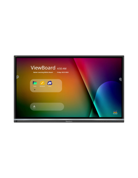 Viewsonic IFP5550-5 pizarra blanca interactiva 139,7 cm (55") 3840 x 2160 Pixeles Pantalla táctil Negro HDMI