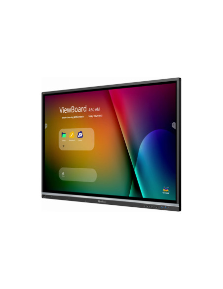 Viewsonic IFP5550-5 pizarra blanca interactiva 139,7 cm (55") 3840 x 2160 Pixeles Pantalla táctil Negro HDMI