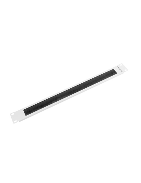 Lanberg AK-1101-S accesorio de bastidor Panel pasacables con cepillo